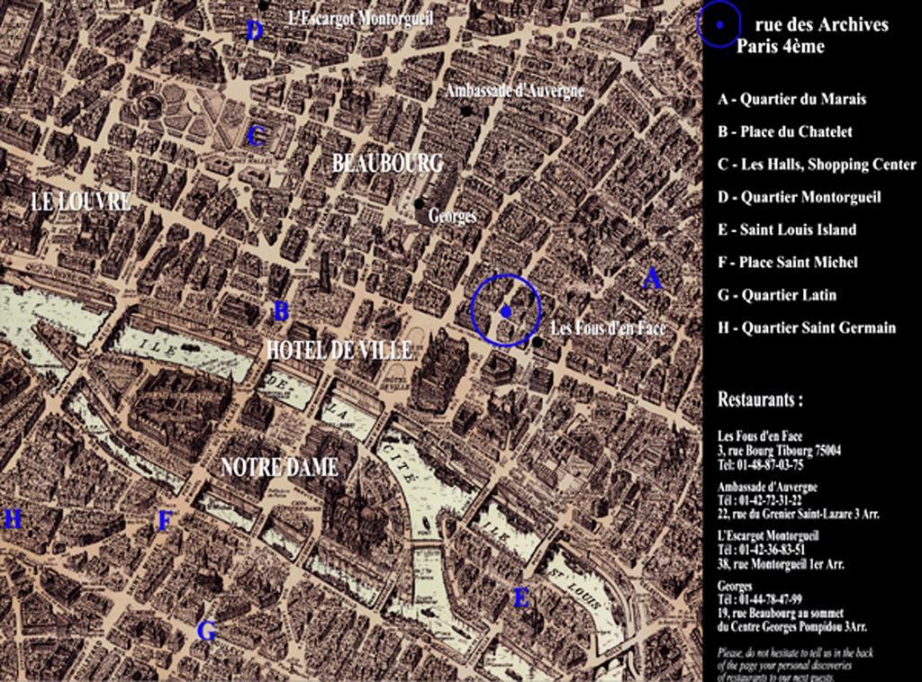 Parisinteriorsrentals - Beautiful Le Marais Notre Dame Appartement ภายนอก รูปภาพ